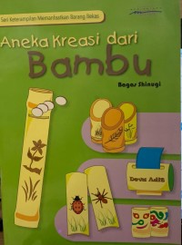 Aneka Kreasi dari Bambu